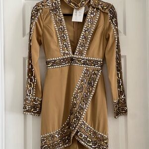 NWT - ASOS Beaded Mini Dress